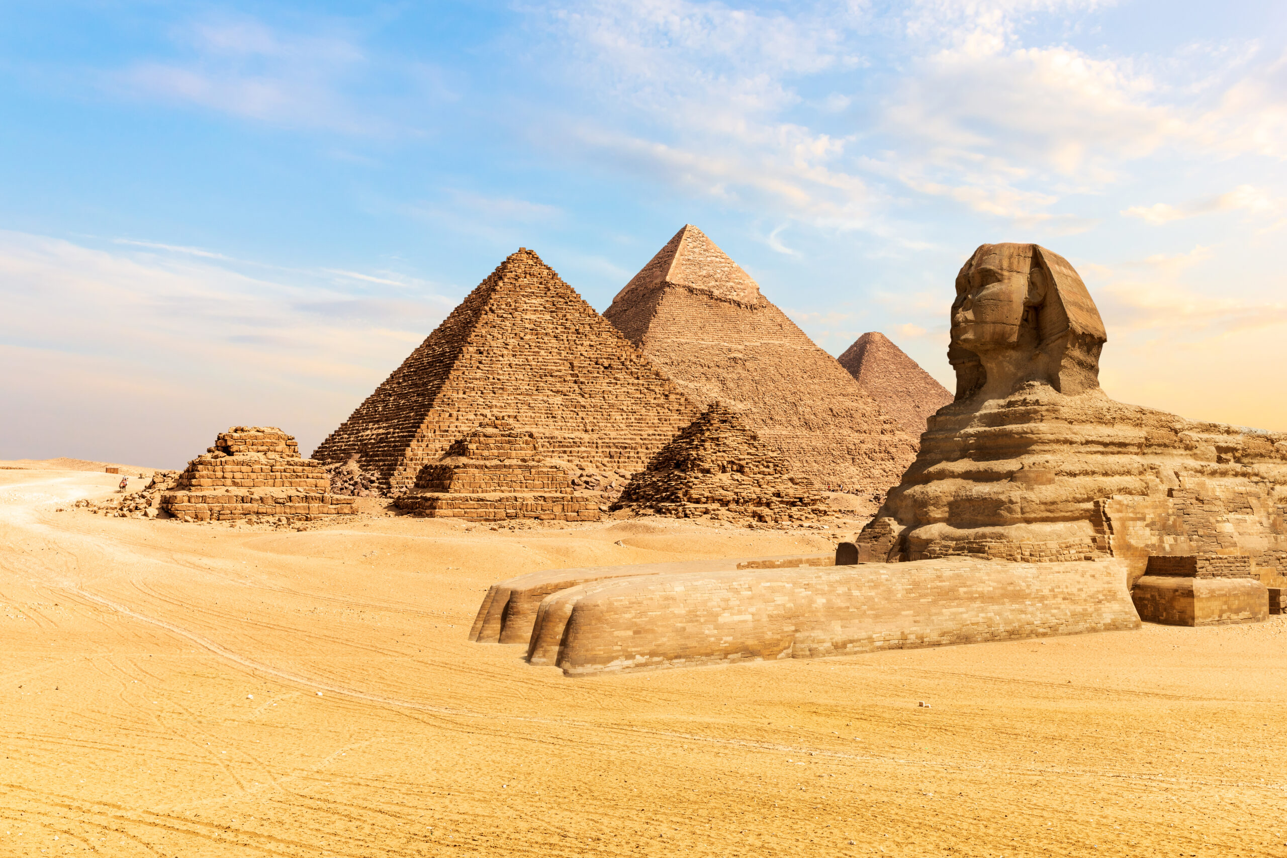 Giza Pyramids & Sphinx